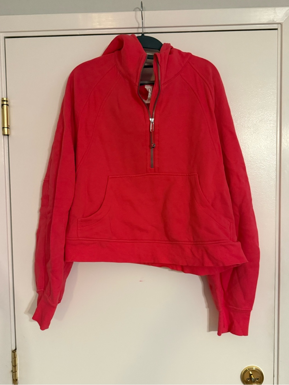 lululemon athletica Scarlet Half-Zip Cowl Pullover
